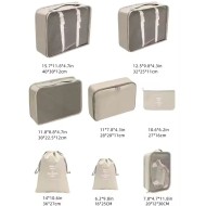 Set Organizador de Viaje Impermeable