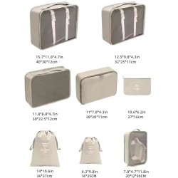 Set Organizador de Viaje Impermeable